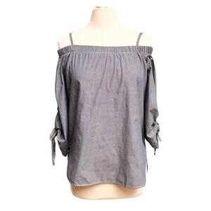 Striped Off the Shoulder Blouse